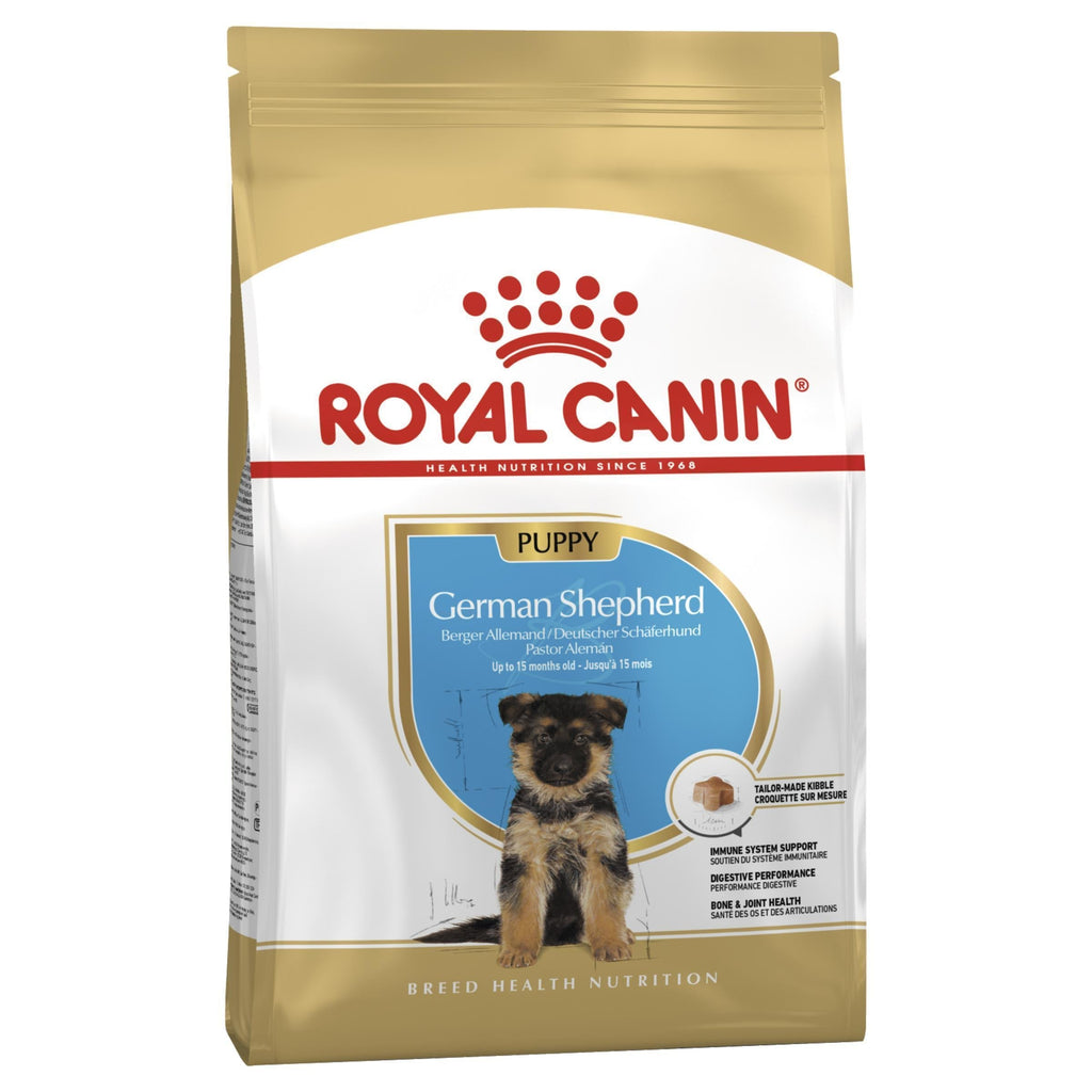 Royal Canin Dog German Shepherd Puppy Dry Food 12kg=^._.^=-Habitat Pet Supplies