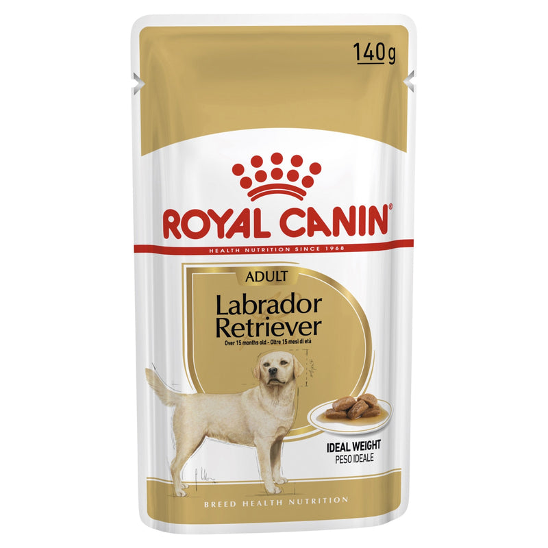 Royal Canin Dog Labrador Retriever Wet Food Pouch 140g^^^-Habitat Pet Supplies