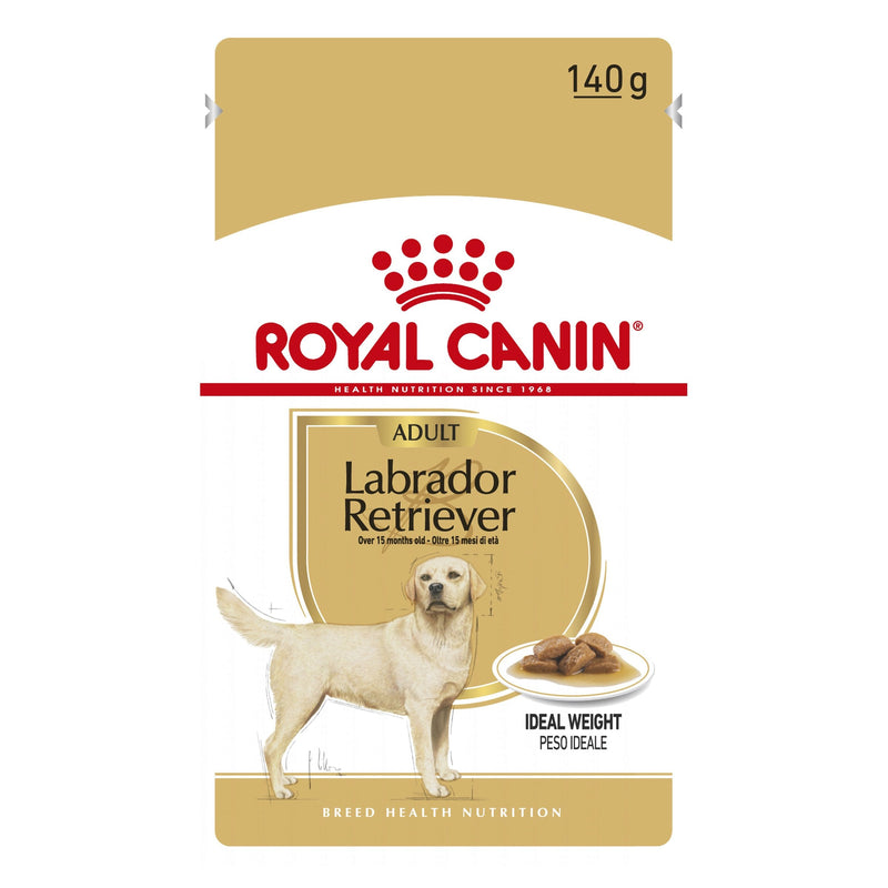 Royal Canin Dog Labrador Retriever Wet Food Pouches 140g x 10^^^