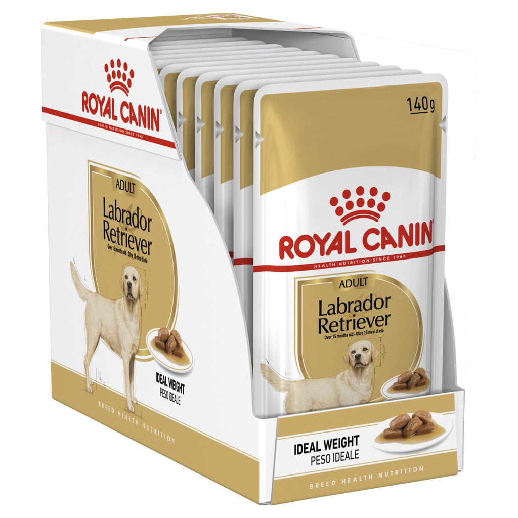 Royal Canin Dog Labrador Retriever Wet Food Pouches 140g x 10-Habitat Pet Supplies