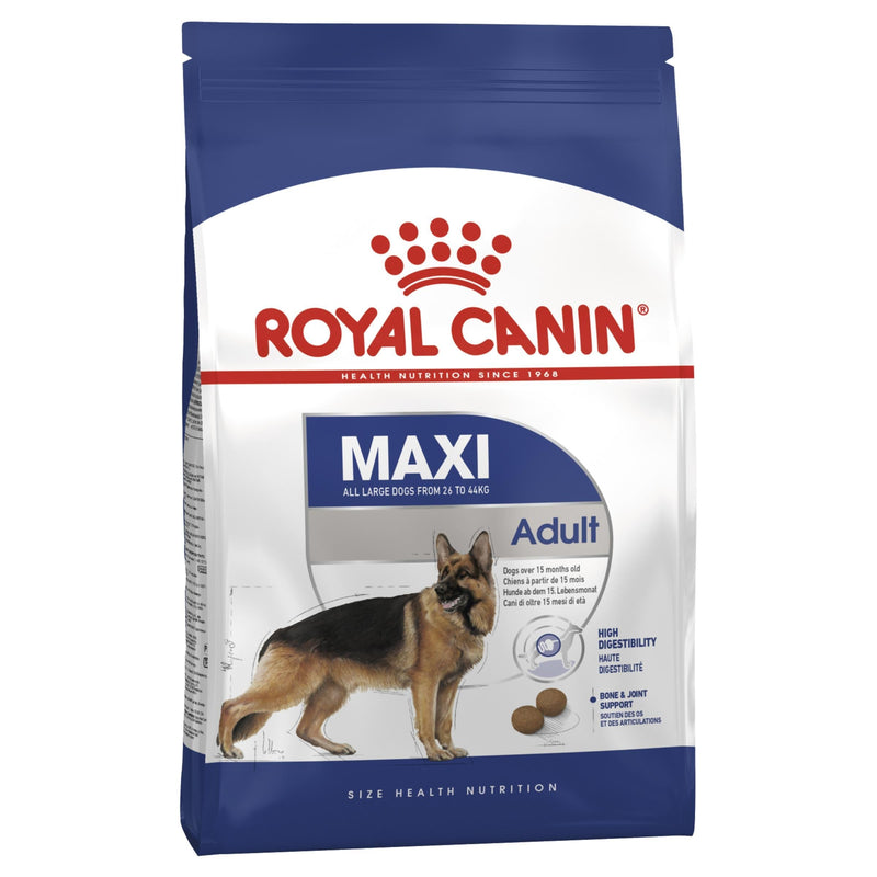 Royal Canin Dog Maxi Adult Dry Food 4kg-Habitat Pet Supplies