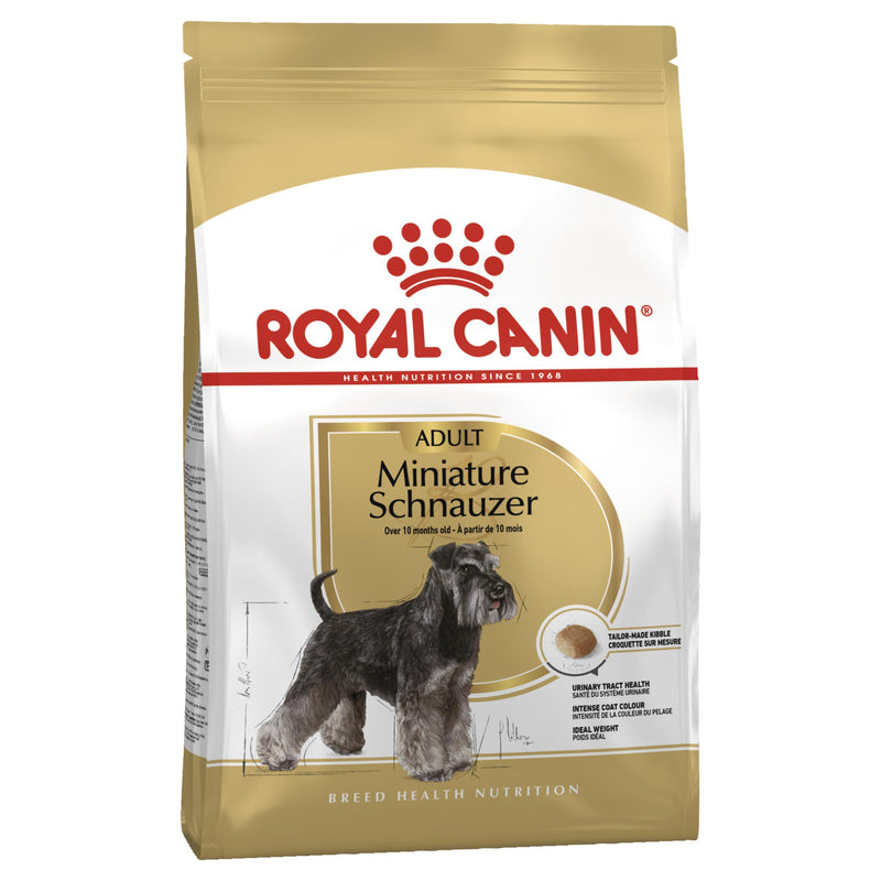 Royal Canin Dog Miniature Schnauzer Adult Dry Food 3kg^^^-Habitat Pet Supplies