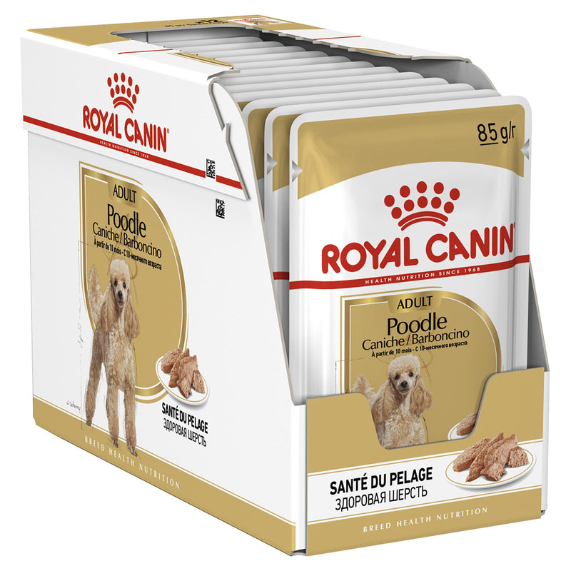 Royal Canin Dog Poodle Adult Wet Food Pouches 85g x 12^^^-Habitat Pet Supplies