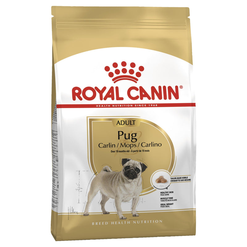 Royal Canin Dog Pug Adult Dry Food 7.5kg^^^-Habitat Pet Supplies