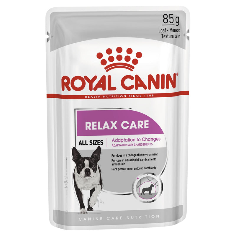 Royal Canin Dog Relax Care Loaf Wet Food Pouch 85g^^^-Habitat Pet Supplies