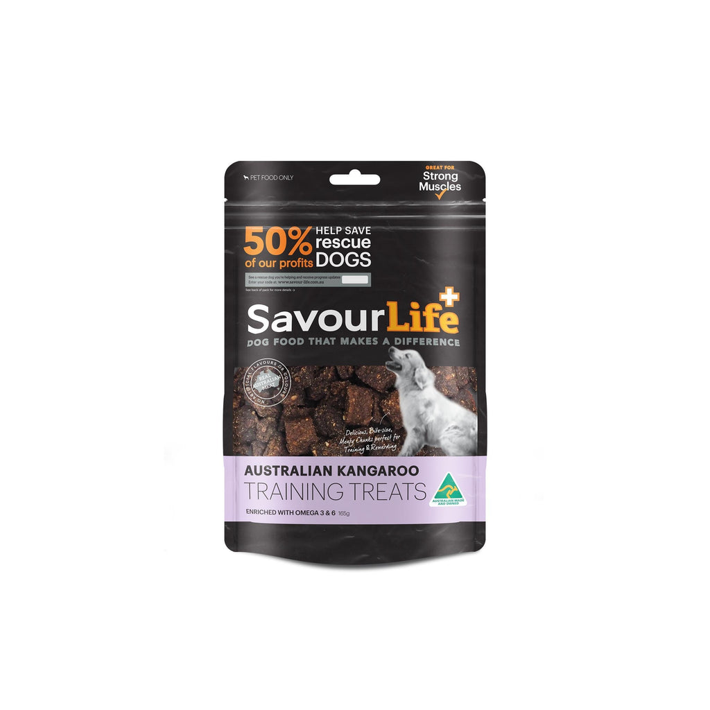 SavourLife Australian Kangaroo Training Dog Treats 165g^^^-Habitat Pet Supplies