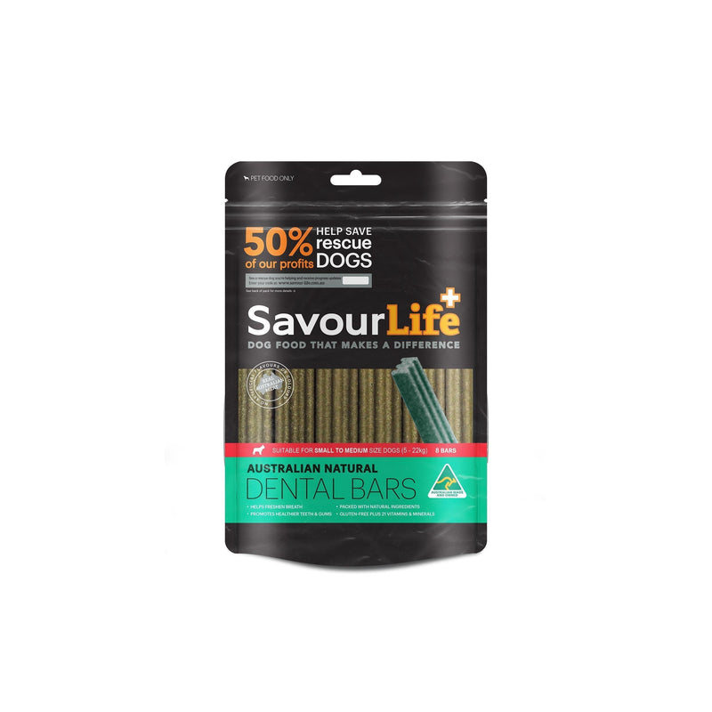 SavourLife Australian Natural Dental Bars Small to Medium Dog Treats<3<3<3-Habitat Pet Supplies