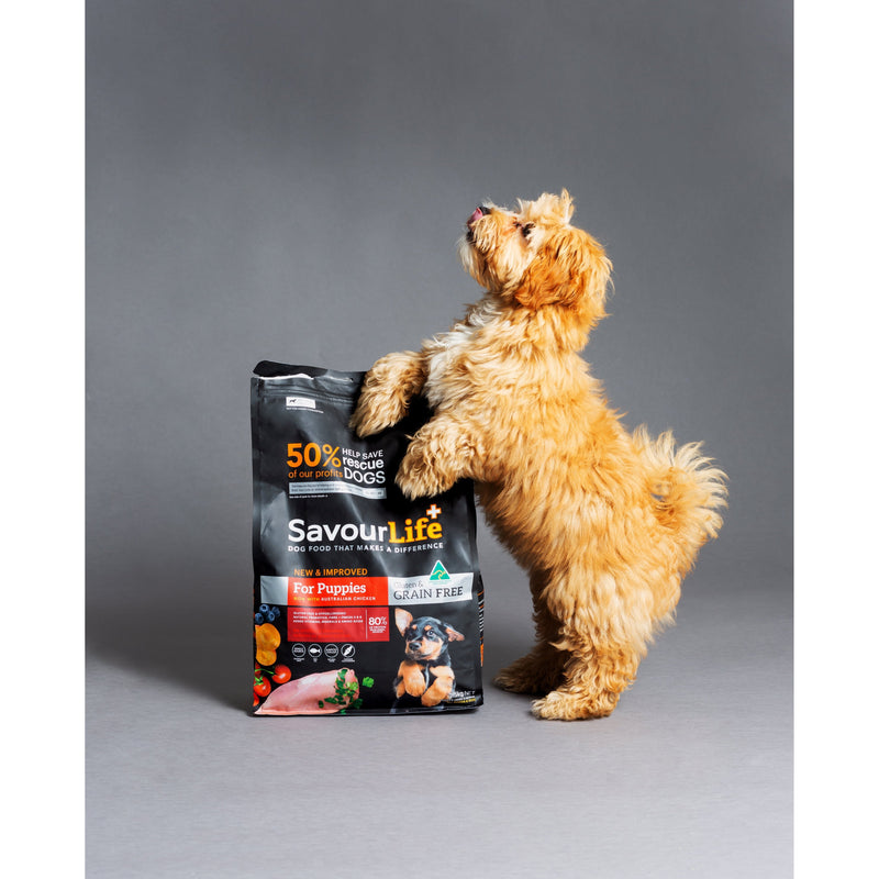 SavourLife Grain Free Dry Dog Food Chicken for Puppies 2.5kg^^^