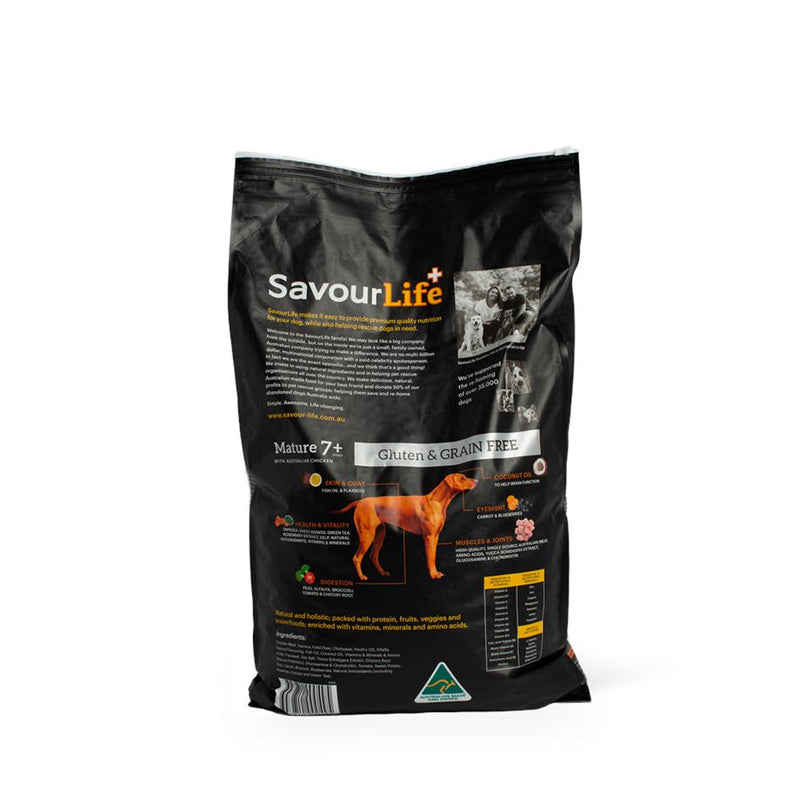 SavourLife Grain Free Mature Dry Dog Food Chicken 10kg^^^