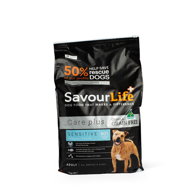 SavourLife Grain Free Sensitive Dry Dog Food Ocean Fish 10kg^^^-Habitat Pet Supplies