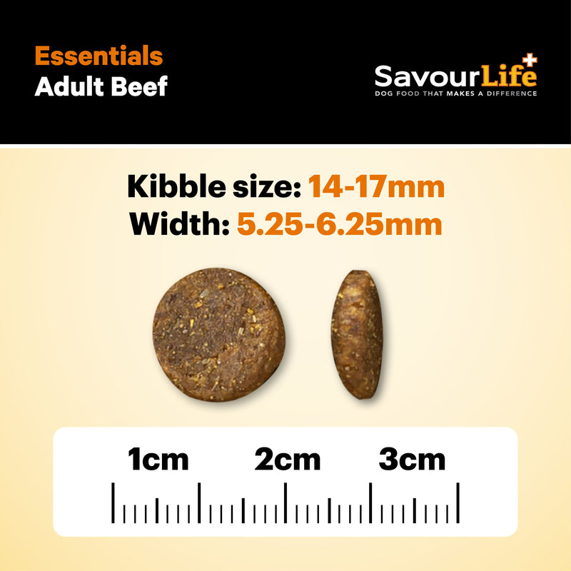 Savourlife Essentials Dry Dog Food Beef with Veggies & Brown Rice 3kg*~*