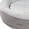 Snooza Cooling Cuddler Powder Grey Dog Bed Extra Large