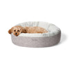 Snooza Cooling Cuddler Powder Grey Dog Bed Extra Large