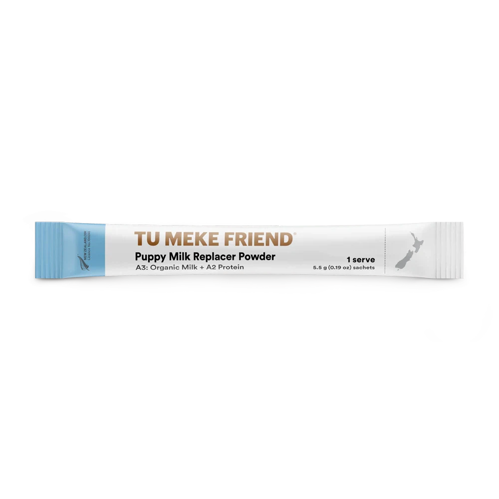 Tu Meke Friend A3 Organic Milk Replacament Powder with A3 Protein for Puppies 5.5g Sachet ***-Habitat Pet Supplies