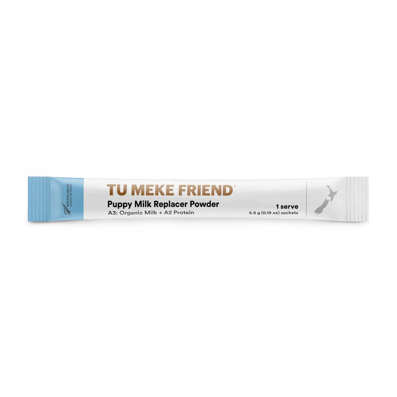 Tu Meke Friend A3 Organic Milk Replacament Powder with A3 Protein for Puppies 5.5g Sachet ***-Habitat Pet Supplies