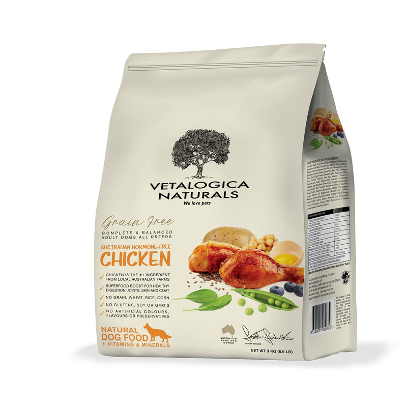 Vetalogica Naturals Grain Free Chicken Dry Dog Food 13kg^^^