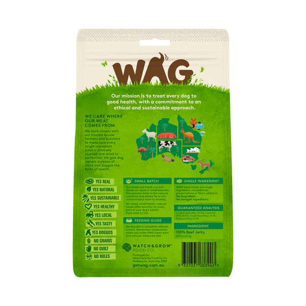 Wag Beef Jerky 200g