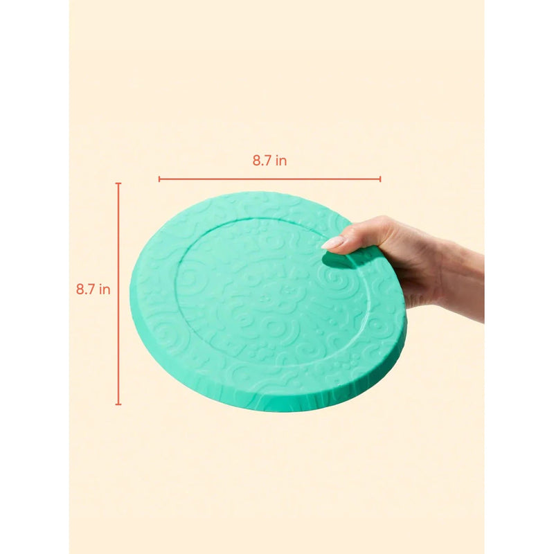 Yomp FetchFlyer Frisbee BPA Free Food Grade Silicone Dog Toy