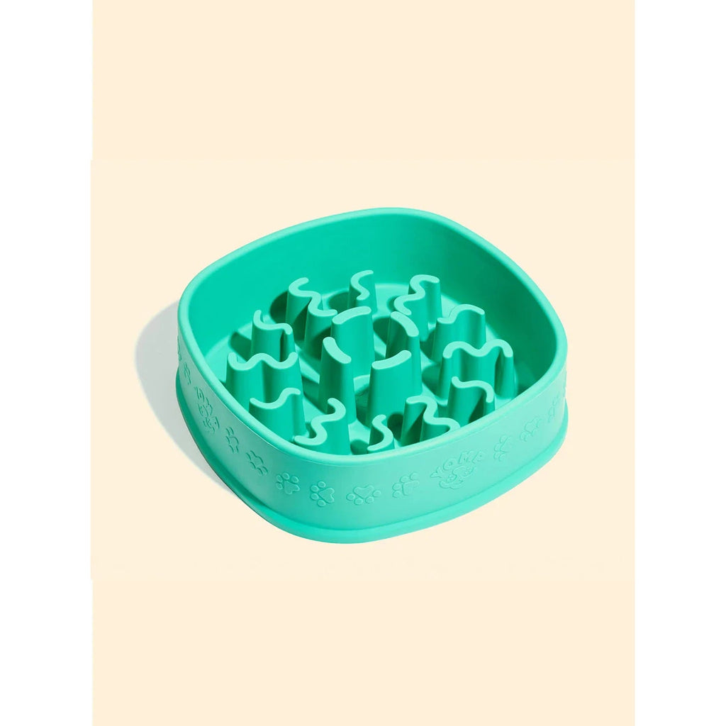 Yomp FunFeeder Slow Feeding BPA Free Food Grade Silicone Dog Bowl-Habitat Pet Supplies