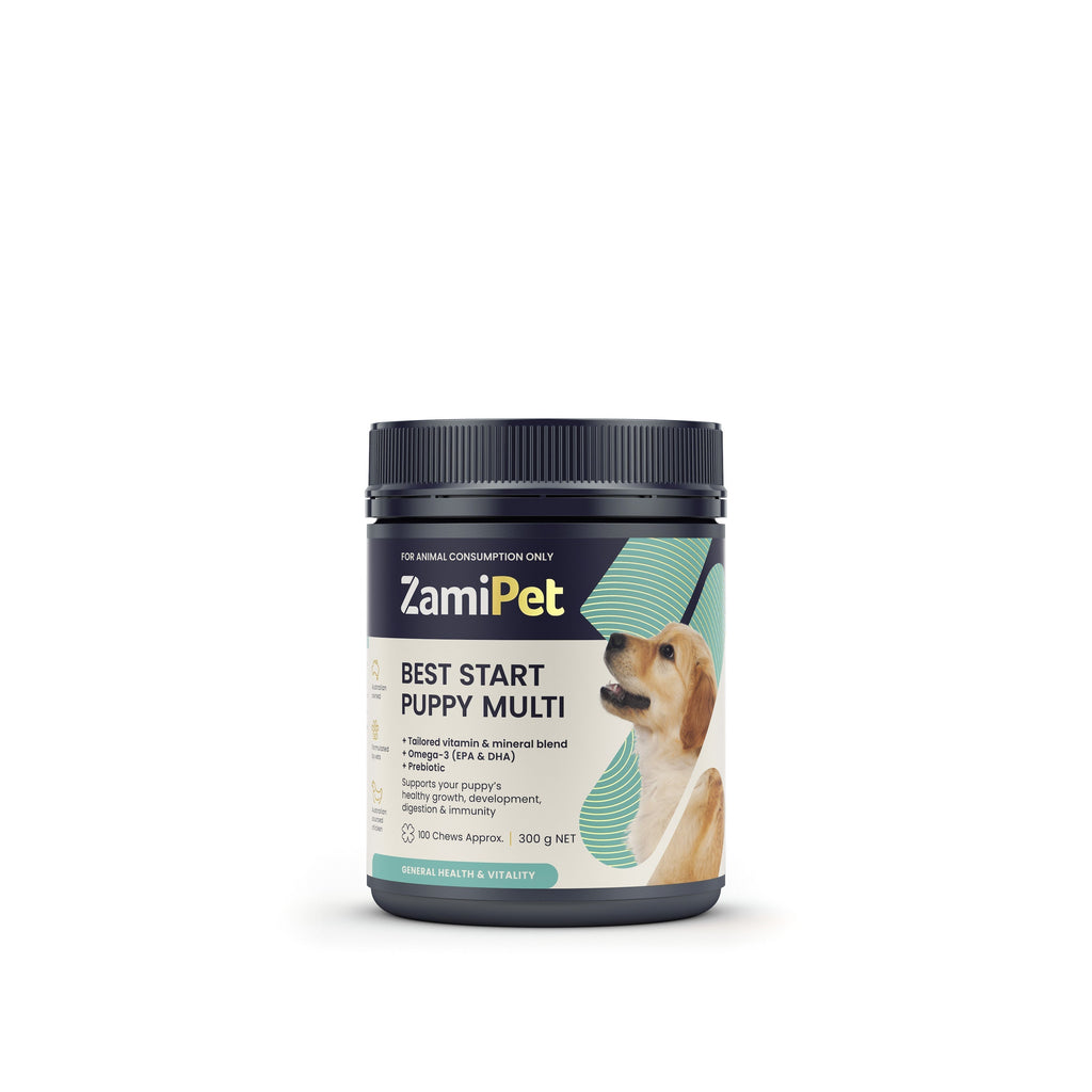 ZamiPet Best Start Puppy Multi Chews 300g 100 Pack^^^-Habitat Pet Supplies