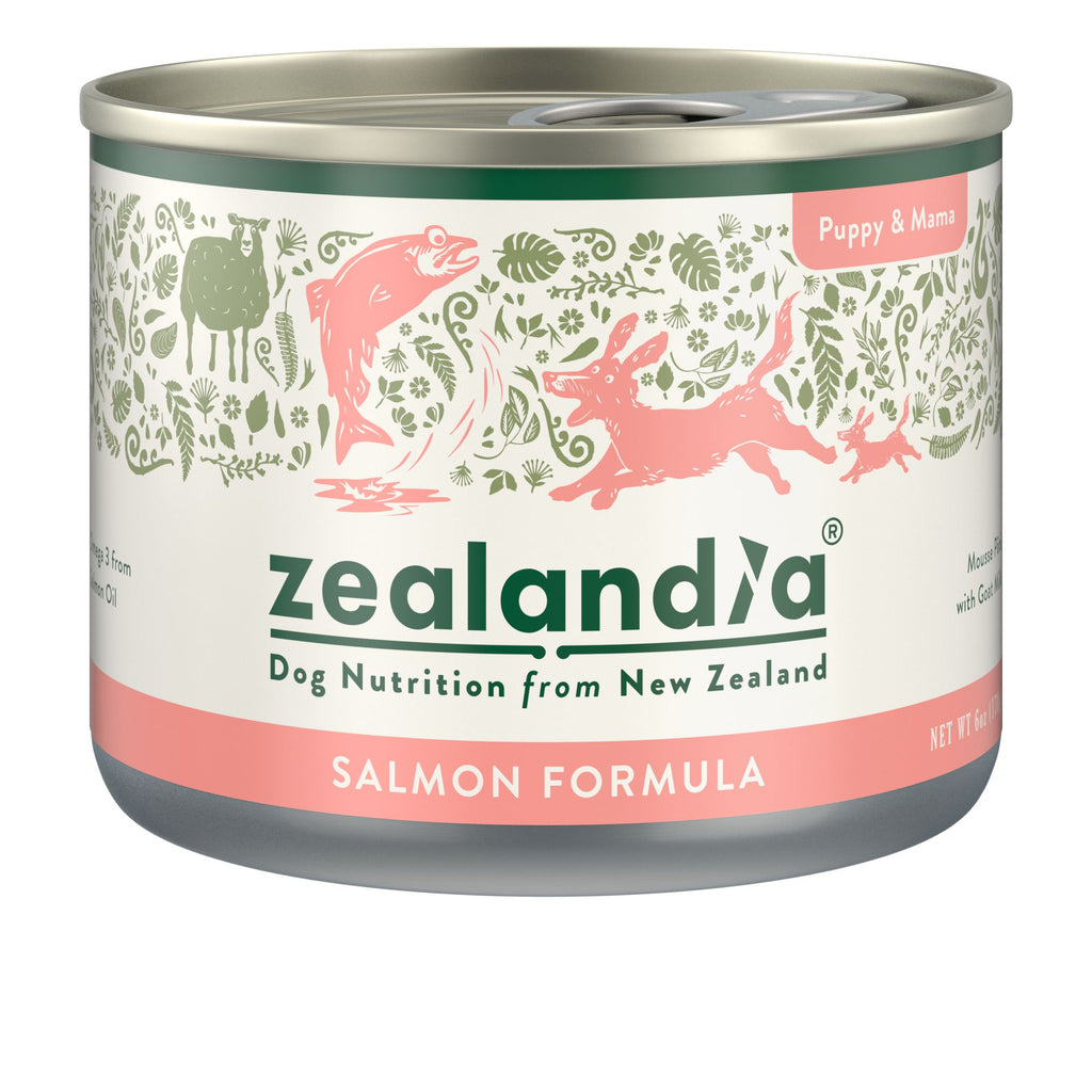 Zealandia Puppy and Mama Salmon Mousse Pate Wet Food 170g^^^-Habitat Pet Supplies