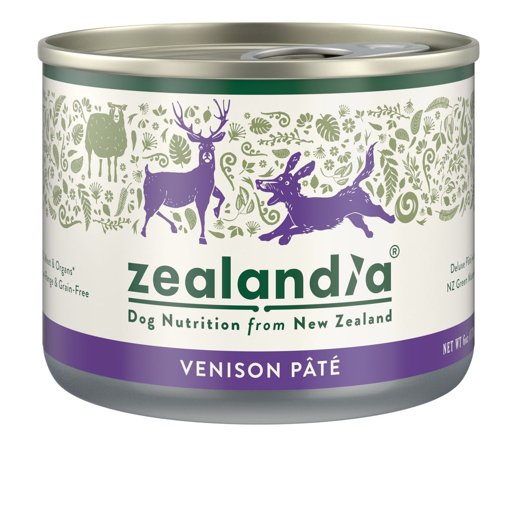 Zealandia Venison Pate Adult Dog Wet Food 170g^^^-Habitat Pet Supplies