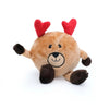 Zippy Paws Christmas Brainey Reindeer Soft Squeaky Dog Toy***