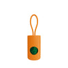 frank green Neon Orange Dog Poo Bag Holder-Habitat Pet Supplies