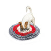 All For Paws Dig It Play and Treat Round Fluffy Snuffle Mat Dog Toy-Habitat Pet Supplies