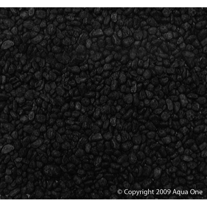 AQUA ONE GRAVEL BLACK 5KG - Habitat Pet Supplies Altona & Chirnside Park