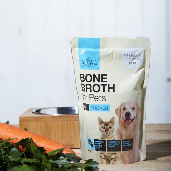 Art of Whole Food Chicken Bone Broth for Pets 500g-Habitat Pet Supplies