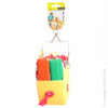 Avi One Bird Toy Box with Paper and Popsicles-Habitat Pet Supplies