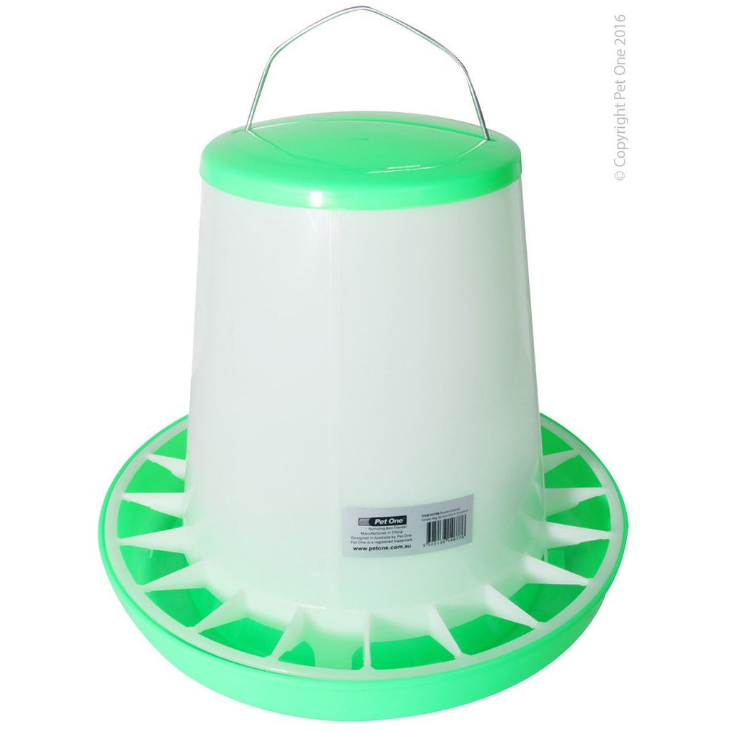 Avi One Poultry Gravity Feeder 8kg*-Habitat Pet Supplies