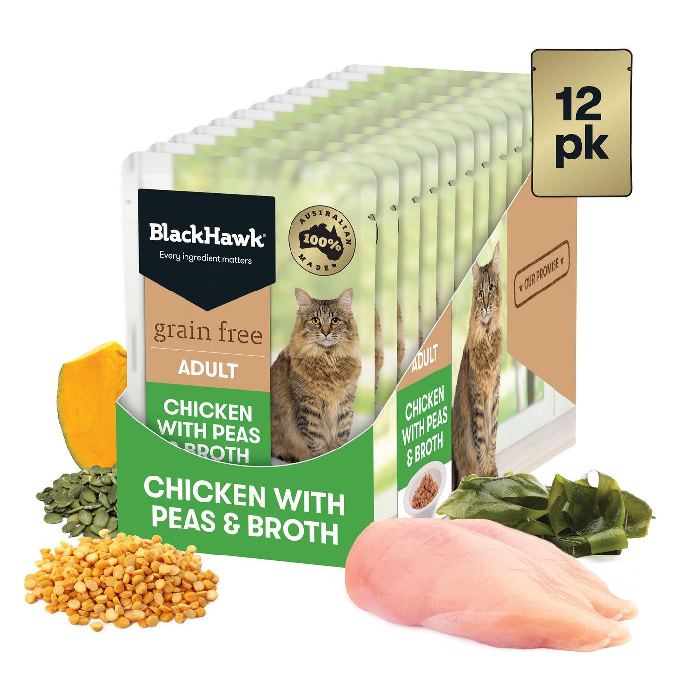 Black hawk grain free cat food sale