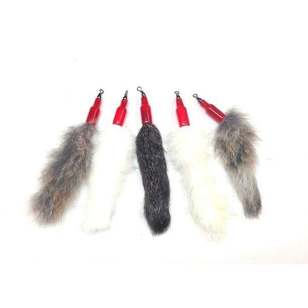 Da Bird Refill Fur Fun for Wand Cat Toys-Habitat Pet Supplies