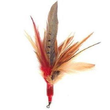 Da Bird Refill Wild Thing Feather for Teaser Cat Toys^^^-Habitat Pet Supplies