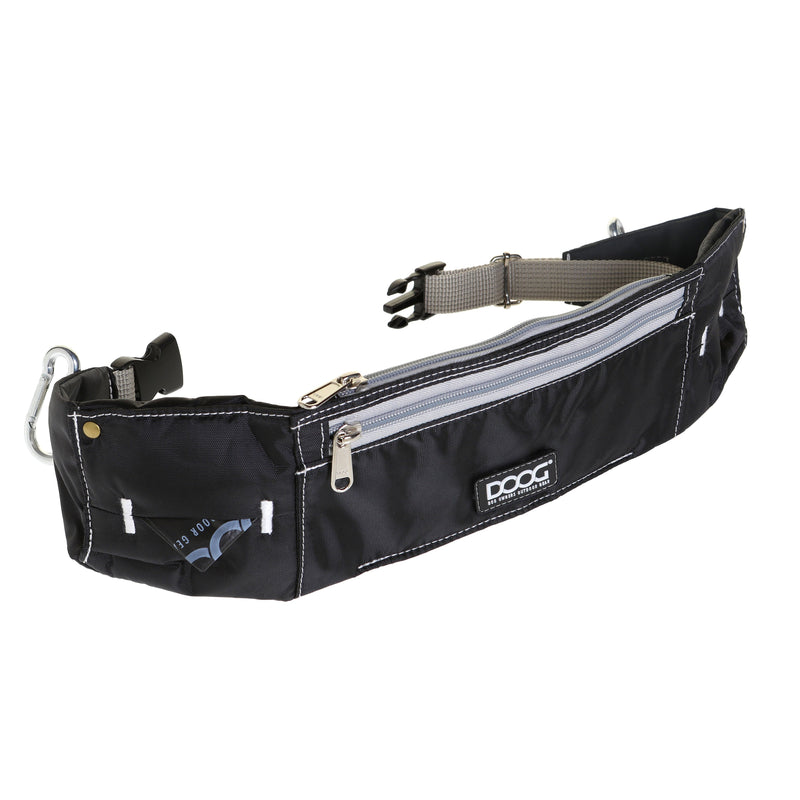 Doog Walkie Belt Black-Habitat Pet Supplies