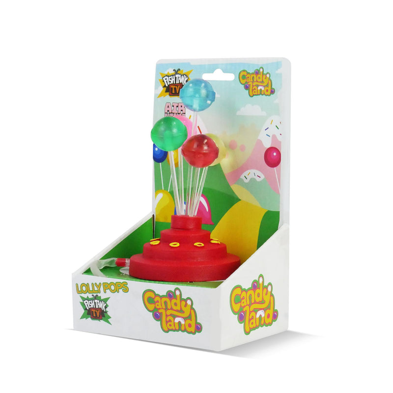 Fish Tank TV Jurassic Land Lolly Pops