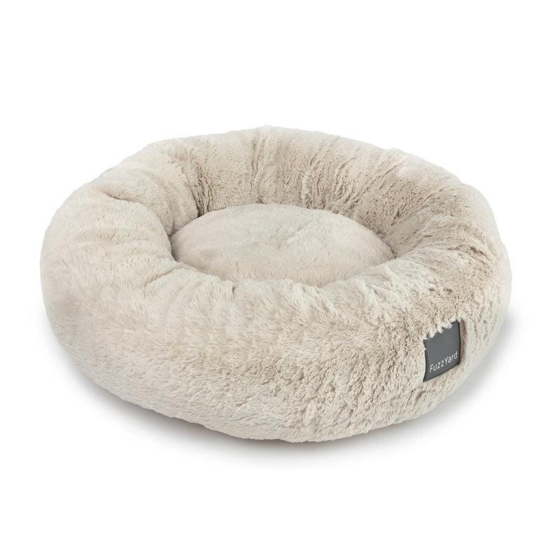 FuzzYard Dreameazzzy Dog Bed Cream Small-Habitat Pet Supplies