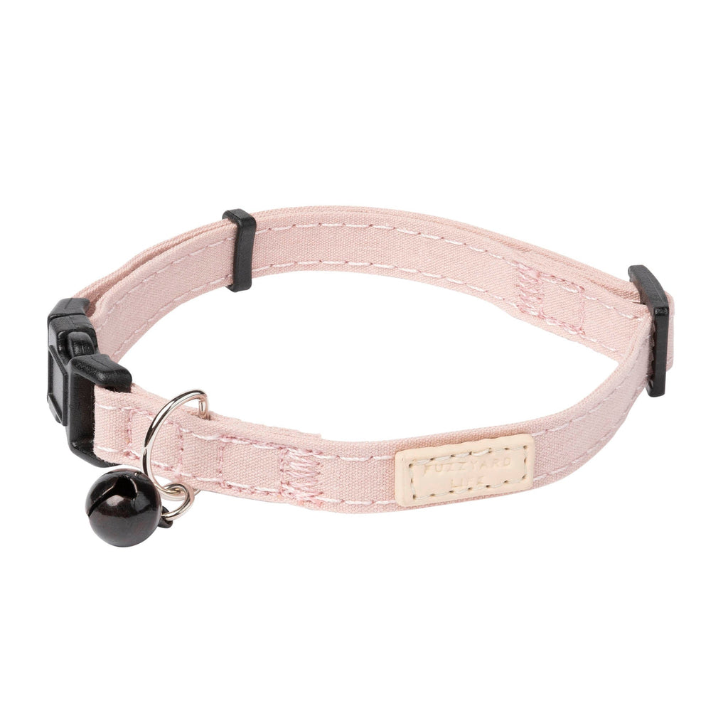 FuzzYard Life Cat Collar Soft Blush-Habitat Pet Supplies