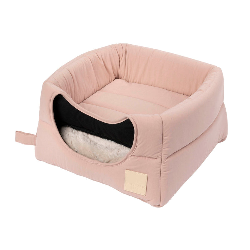 FuzzYard Life Cat Cubby Soft Blush-Habitat Pet Supplies