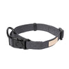 FuzzYard Life Dog Collar Slate Grey Medium-Habitat Pet Supplies