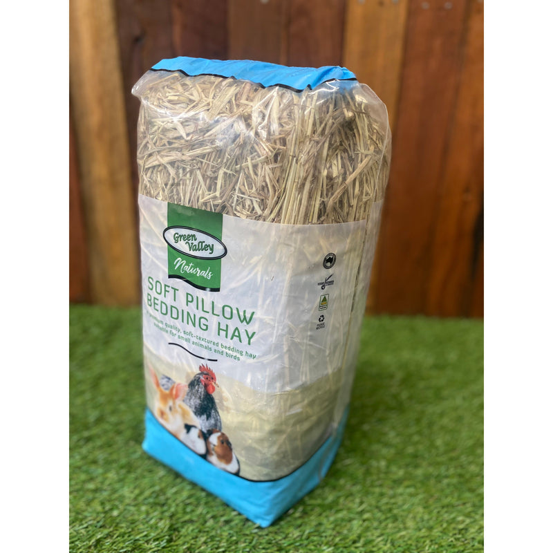 Green Valley Naturals Soft Pillow Bedding Hay for Small Animals and Birds 11L^^^