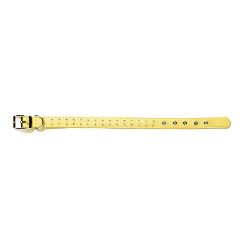 Gummi Bling Medium Yellow Dog Collar***-Habitat Pet Supplies