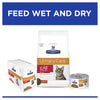 Hills Prescription Diet Cat c/d Multicare Urinary Care Stress Chicken and Vegetable Stew Wet Food 82g