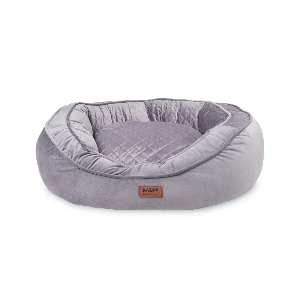 Kazoo Bilby Large Grey Dog Bed-Habitat Pet Supplies