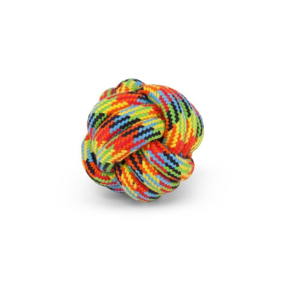 Kazoo Braided Rope Knot Ball Large Dog Toy^^^-Habitat Pet Supplies