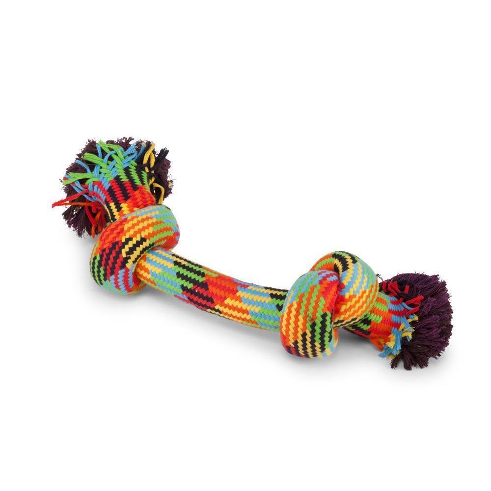 Kazoo Braided Rope Knot Bone Extra Large Dog Toy^^^-Habitat Pet Supplies