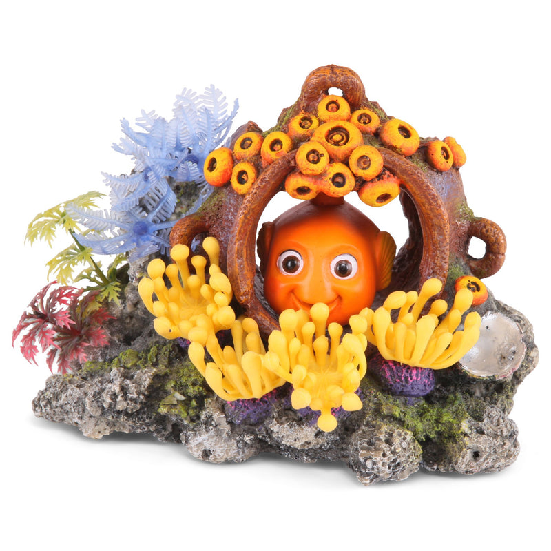 Kazoo Orange Coral Small Fish Tank Ornament – Habitat Pet Supplies