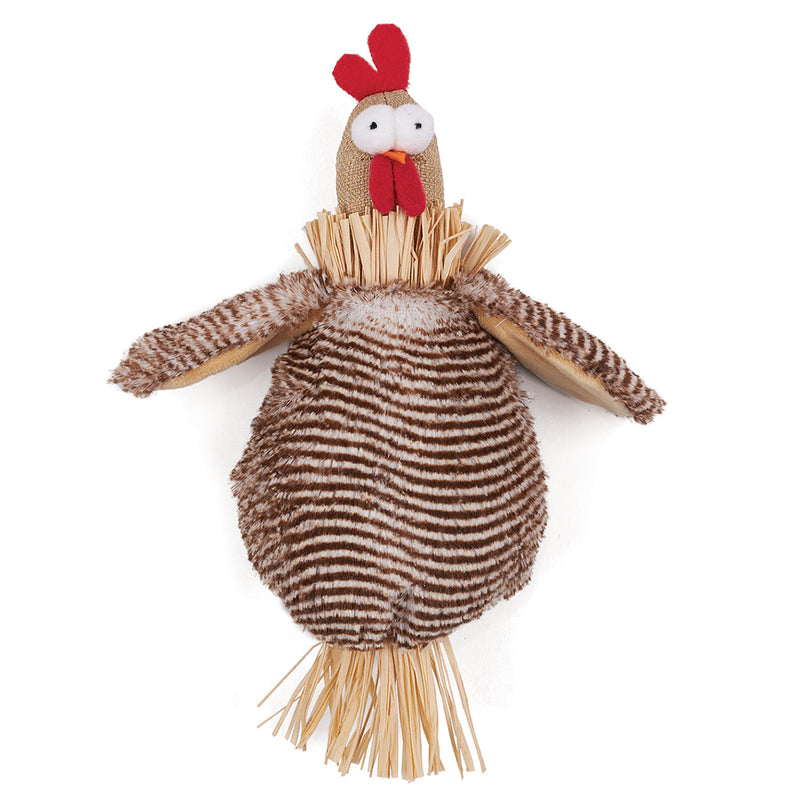 Kazoo Cheeky Chicken Cat Toy^^^-Habitat Pet Supplies